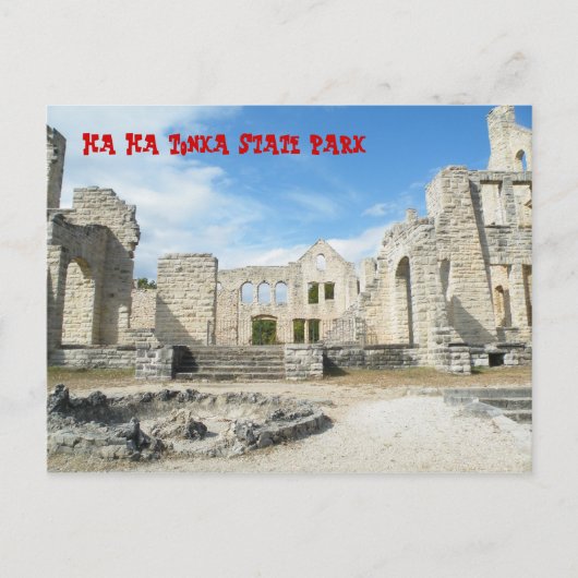 State Park Ha Ha Ha Tonka Briefkaart (Voorkant)