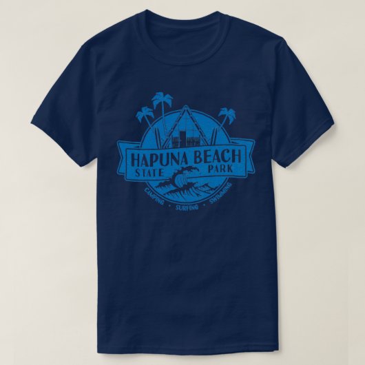 State Park Hapuna Beach T-shirt (Design voorkant)