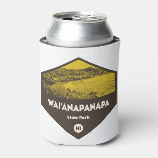 State Park Hawaii Blikjeskoeler (Blikje Voorkant)