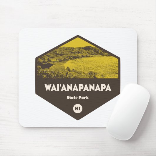 State Park Hawaii Muismat (Met muis)