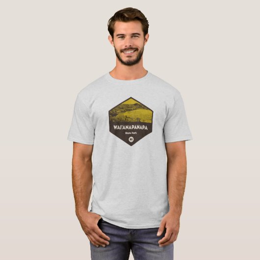 State Park Hawaii T-shirt (Voorkant volledig)