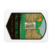 State Park herfst Creek Herfsten Magneet (Horizontaal)