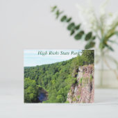 State Park High Rocks Briefkaart (Staand voorkant)