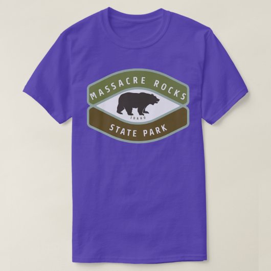 State Park Idaho Roaming Beer ID Va T-shirt (Design voorkant)