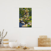 State Park Indian Statue Poster (Keuken)