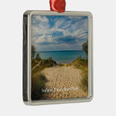 State Park Indiana Dunes Metalen Ornament (Rechts)