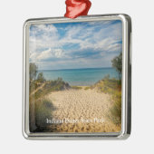 State Park Indiana Dunes Metalen Ornament (Links)