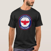 State Park Iowa Ia Eagle Vacation Souv T-shirt (Voorkant)