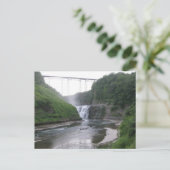 State Park Letchworth Briefkaart (Staand voorkant)