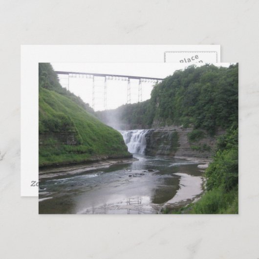 State Park Letchworth Briefkaart (Voorkant / Achterkant)