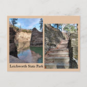 State Park Letchworth Briefkaart (Voorkant)