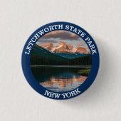 State Park Letchworth Ronde Button 3,2 Cm (Voorkant)