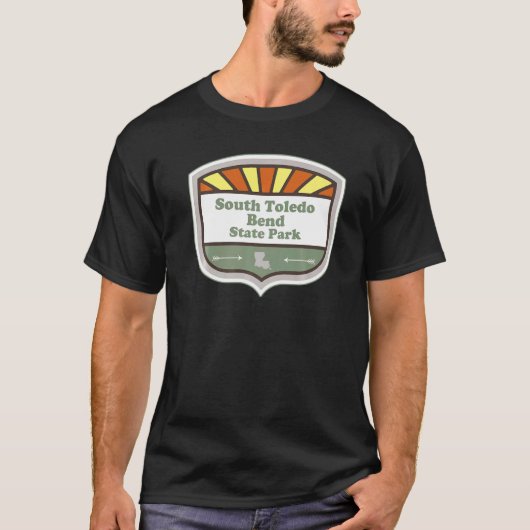 State Park Louisiana La Badge Va T-shirt (Voorkant)
