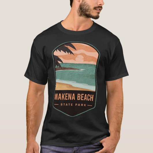 State Park Makena Beach T-shirt (Voorkant)