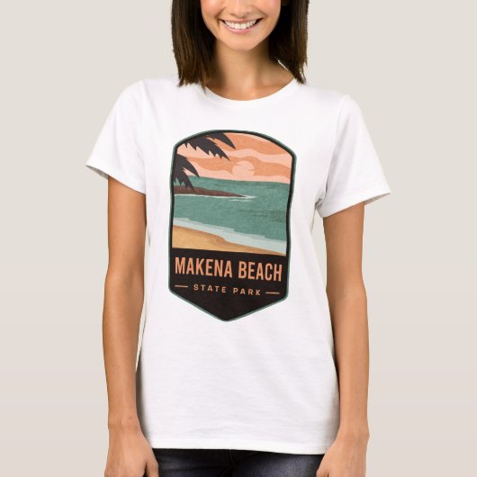 State Park Makena Beach T-shirt (Voorkant)