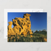 State Park Medicine Rocks bij Ekalaka Montana Briefkaart (Voorkant / Achterkant)