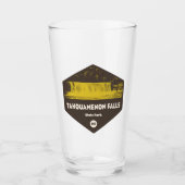 State Park Michigan Tahquamenon Herfsten Glas (Voorkant)