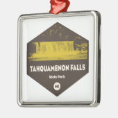 State Park Michigan Tahquamenon Herfsten Metalen Ornament (Links)
