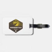 State Park Minnesota Gooseberry Herfsten Bagagelabel (Achterkant horizontaal)