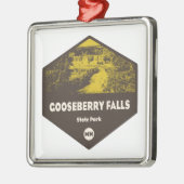 State Park Minnesota Gooseberry Herfsten Metalen Ornament (Links)