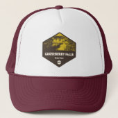State Park Minnesota Gooseberry Herfsten Trucker Pet (Voorkant)