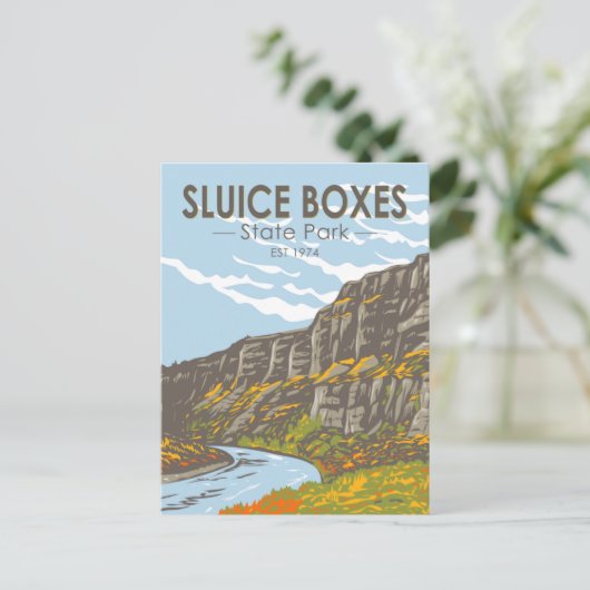 State Park Montana  Briefkaart (Staand voorkant)