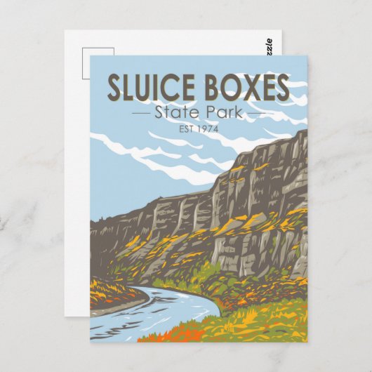 State Park Montana  Briefkaart (Voorkant / Achterkant)