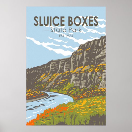 State Park Montana Poster (Voorkant)