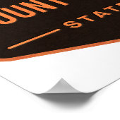 State Park Mount Tamalpais Poster (Hoek)