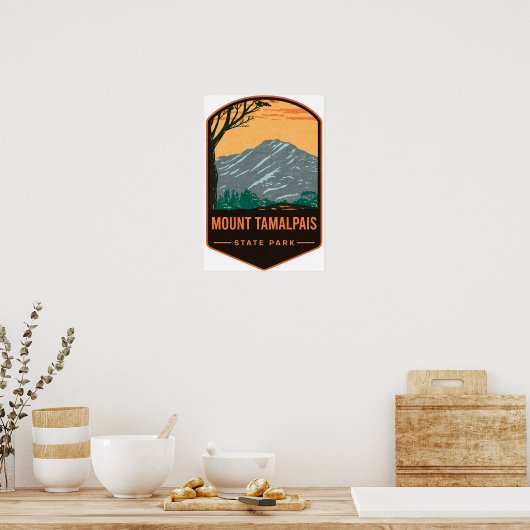 State Park Mount Tamalpais Poster (Keuken)