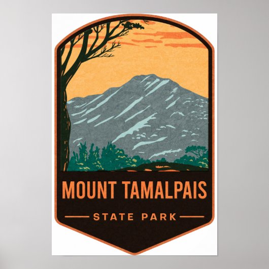 State Park Mount Tamalpais Poster (Voorkant)