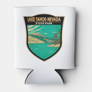 State Park Nevada meer van het meer van Tahoe Nev Blikjeskoeler