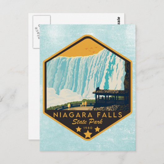 State Park Niagara Herfsten Briefkaart (Voorkant / Achterkant)