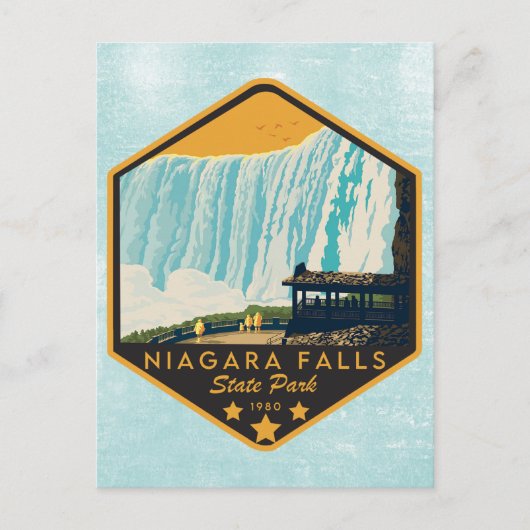 State Park Niagara Herfsten Briefkaart (Voorkant)