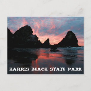 State Park Oregon Coast Sunrise Harris Briefkaart