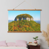 State Park Pilot Mountain in North Carolina Hangend Wandkleed (Slaapkamer)
