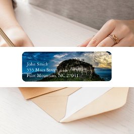 State Park Pilot Mountain NC | na de regenboog van Etiket