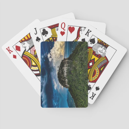 State Park Pilot Mountain NC | na de regenboog van Pokerkaarten (Achterkant)