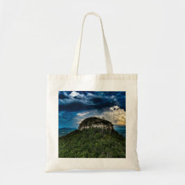 State Park Pilot Mountain NC | na de regenboog van Tote Bag