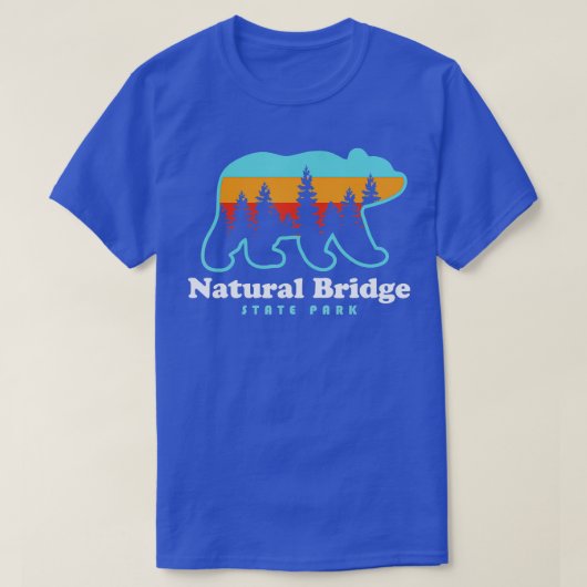 State Park Red River Gorge Kentucky T-shirt (Design voorkant)