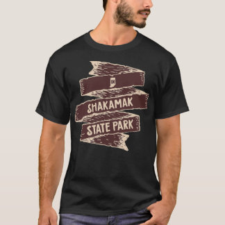 State Park Shakamak State Park Indiana in de vlag T-shirt