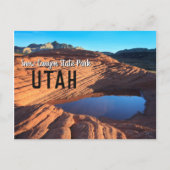 State Park Snow Canyon Briefkaart (Voorkant)
