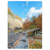 State Park Taughannock Herfsten Klembord (Achterkant)
