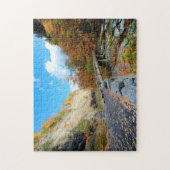 State Park Taughannock Herfsten Legpuzzel (Verticaal)