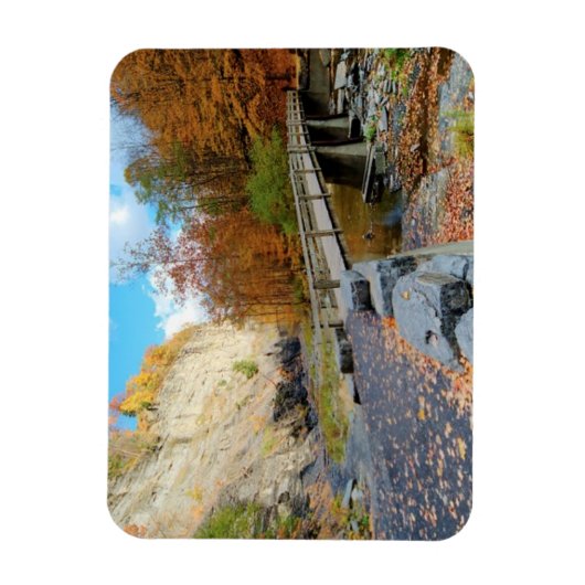 State Park Taughannock Herfsten Magneet (Verticaal)