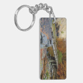 State Park Taughannock Herfsten Sleutelhanger (Voorkant Links)