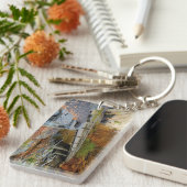 State Park Taughannock Herfsten Sleutelhanger (Voorkant Rechts)