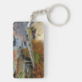 State Park Taughannock Herfsten Sleutelhanger (achterkant)