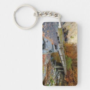 State Park Taughannock Herfsten Sleutelhanger