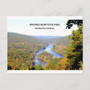STATE PARK - Thomaston , Georgia Briefkaart